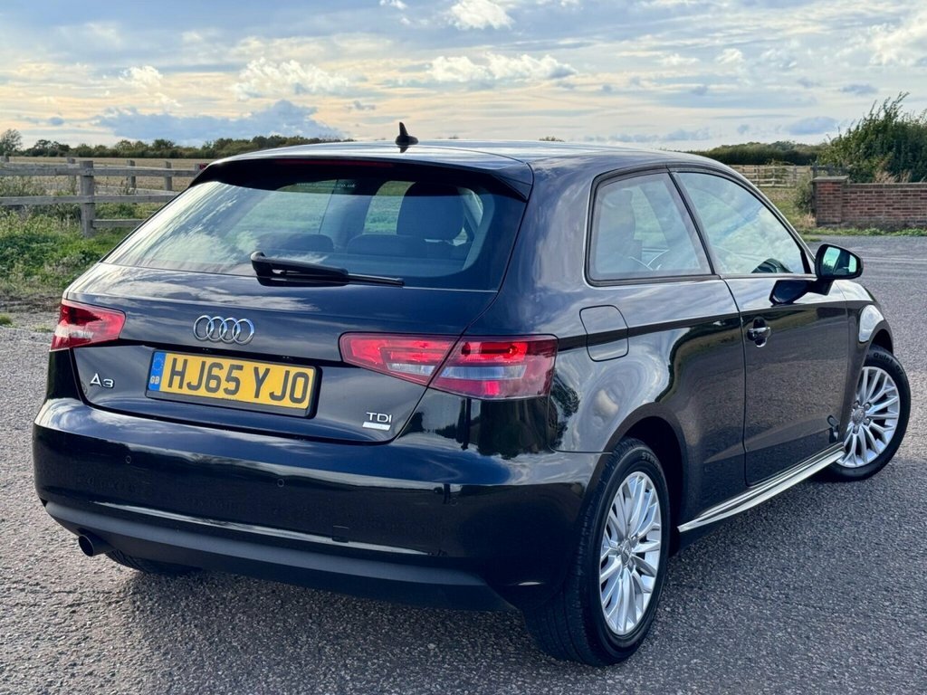 Audi A3 Hatchback Black #5