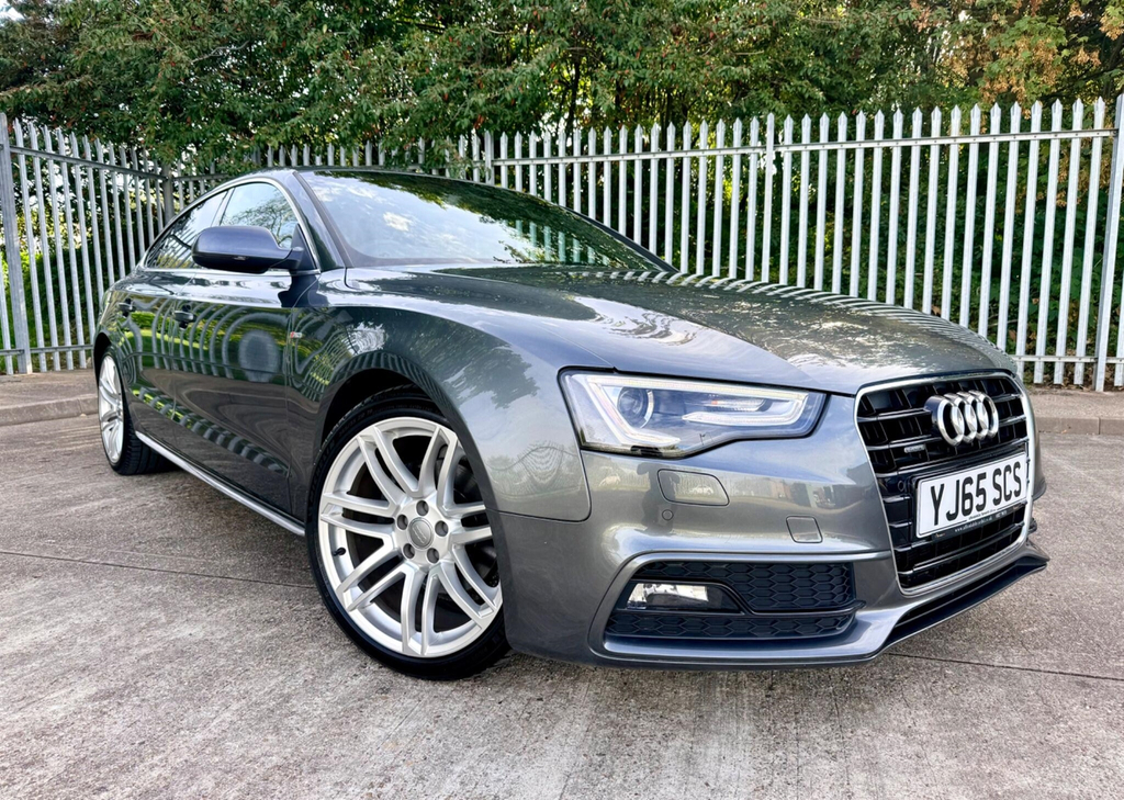 Audi A5 2.0 Tdi S Line Sportback Quattro Euro 6 Ss Grey
