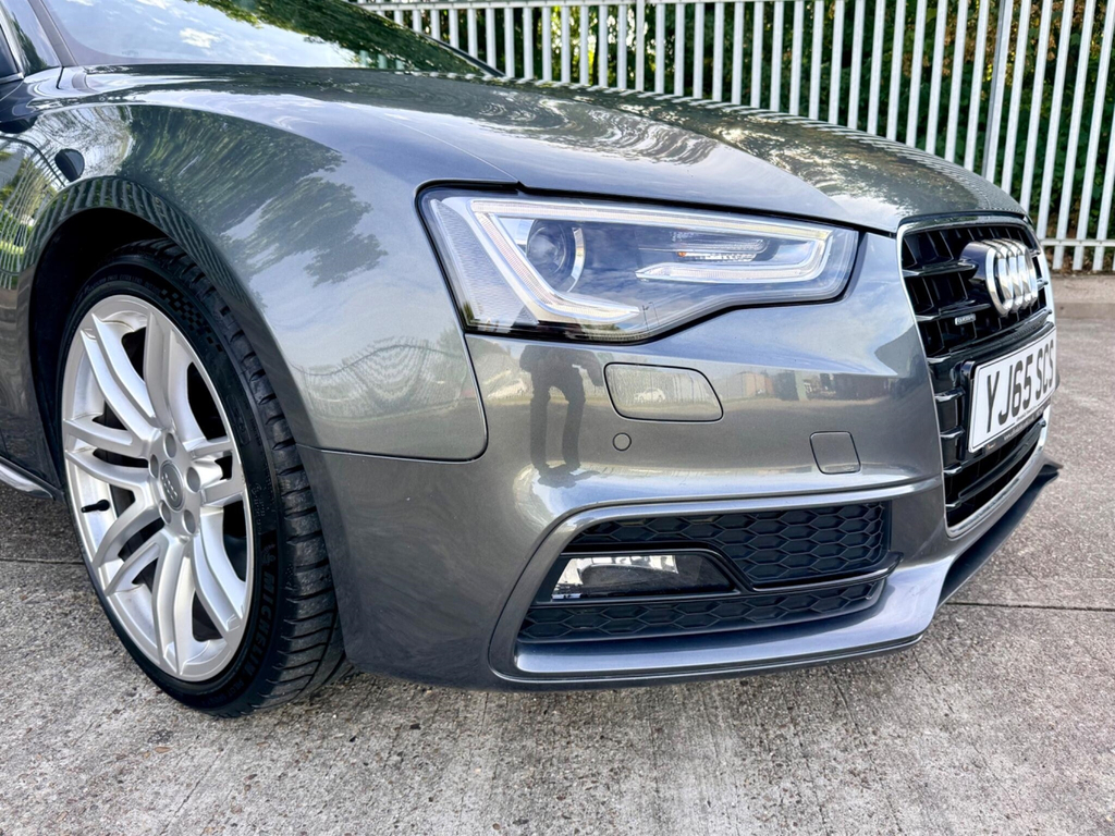 Audi A5 2.0 Tdi S Line Sportback Quattro Euro 6 Ss Grey #3