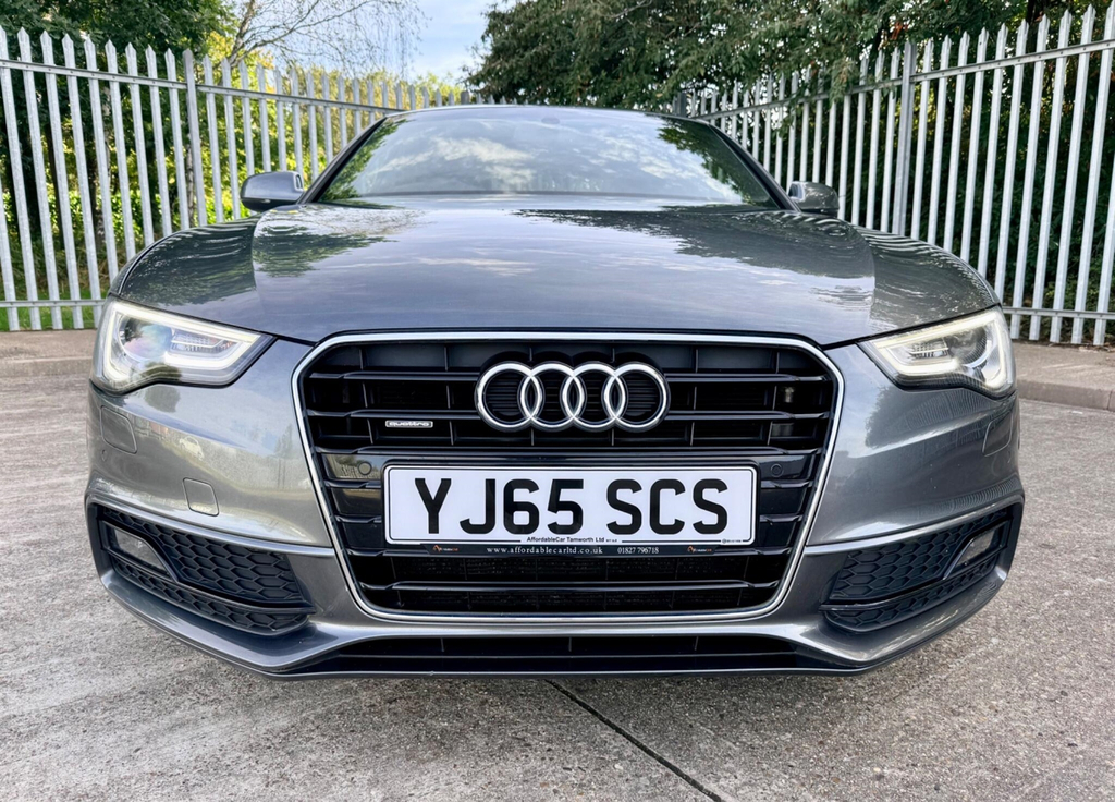 Audi A5 2.0 Tdi S Line Sportback Quattro Euro 6 Ss Grey #4
