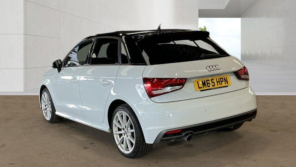 Audi A1 1.6 Tdi S Line Sportback Euro 6 Ss White #3