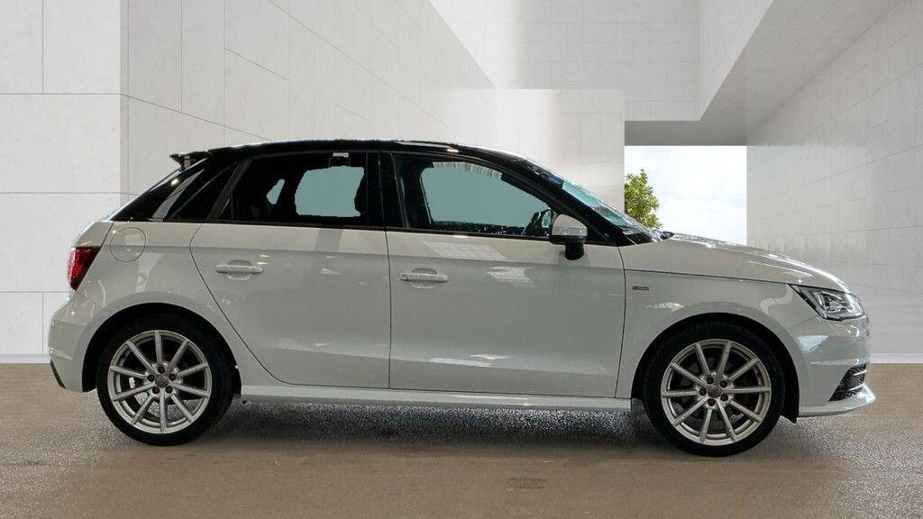 Audi A1 1.6 Tdi S Line Sportback Euro 6 Ss White #6