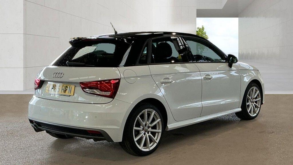 Audi A1 1.6 Tdi S Line Sportback Euro 6 Ss White #4