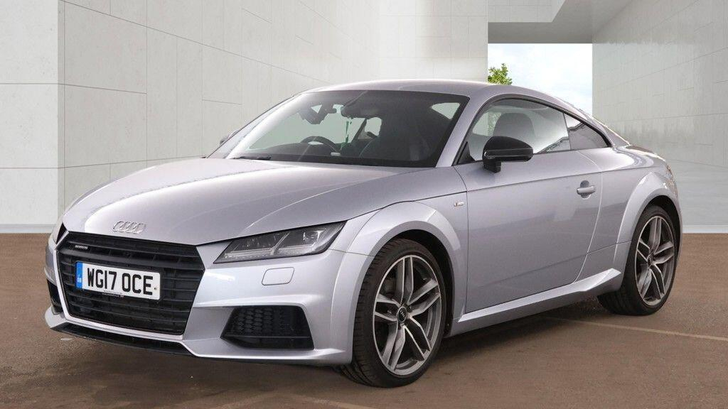 Audi TT 2.0 Tdi Black Edition S Tronic Quattro Euro 6 Ss Silver