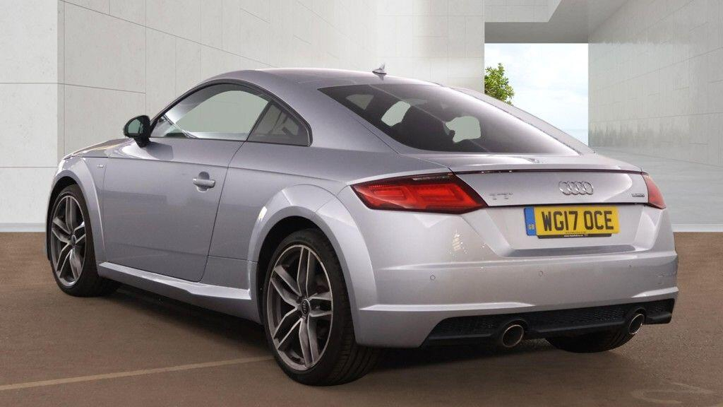 Audi TT 2.0 Tdi Black Edition S Tronic Quattro Euro 6 Ss Silver #3