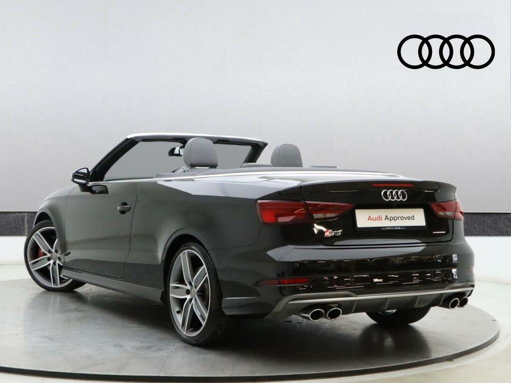Audi A3 Cabriolet 1.5 Tfsi Cod 35 Sport Convertible S Tro Black #3