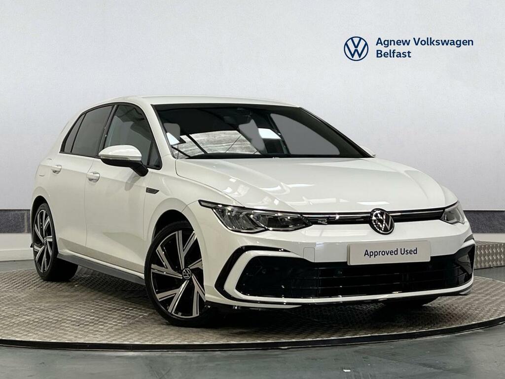 Volkswagen Golf Mk8 Hatchback 5-Dr 1.5 Tsi 150Ps R-line Evo White #1