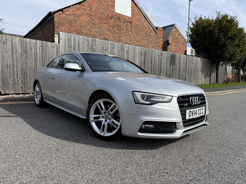 Audi A5 3.0 Tdi Quattro S Line S S Silver