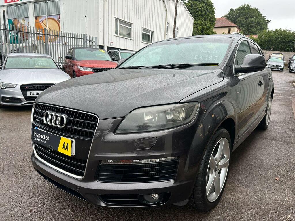 Audi Q7 3.0 Tdi Quattro S Line 234 Bhp Grey #5