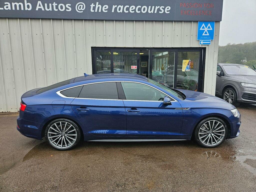 Audi A5 2.0 Tdi Ultra S Line Sportback Euro 6 Ss Blue #4