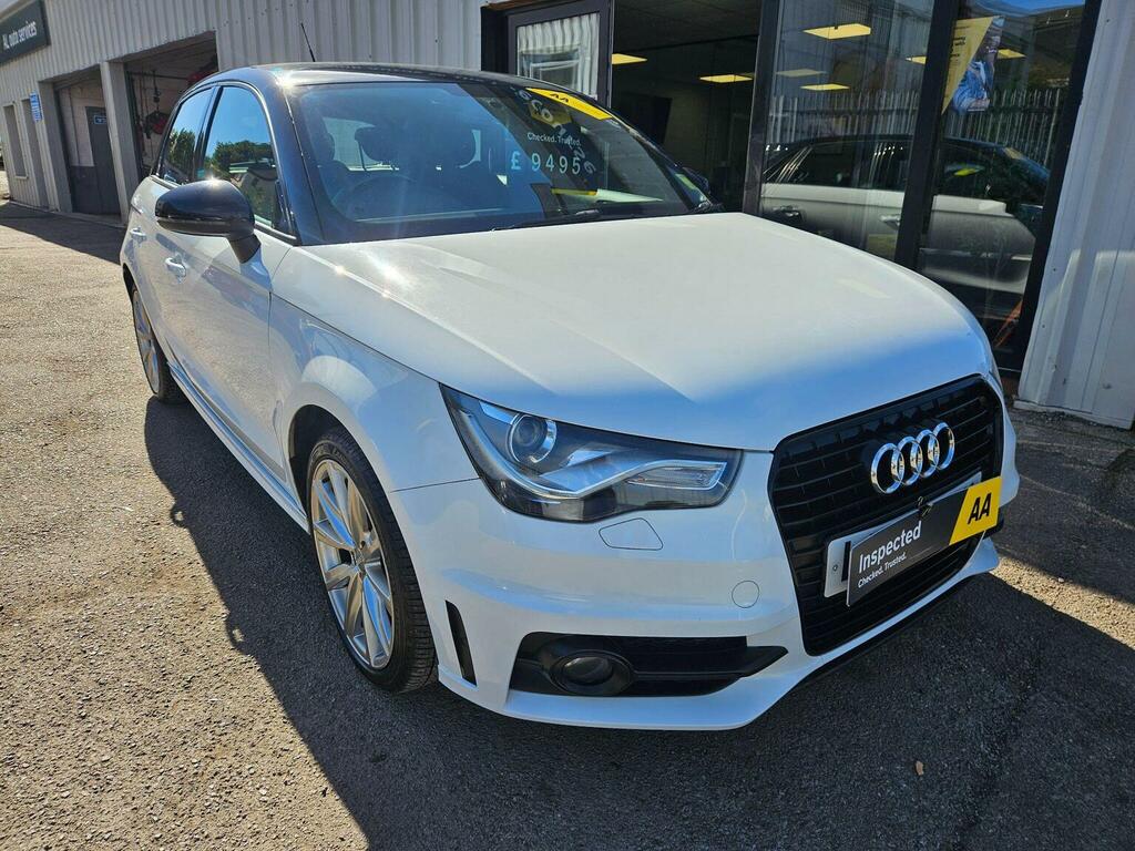 Audi A1 1.4 Tfsi S Line Style Edition Sportback S Tronic E White