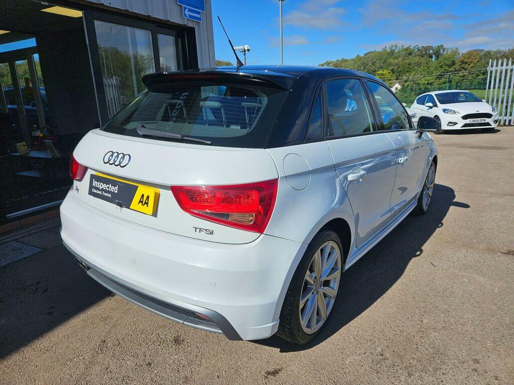 Audi A1 1.4 Tfsi S Line Style Edition Sportback S Tronic E White #5