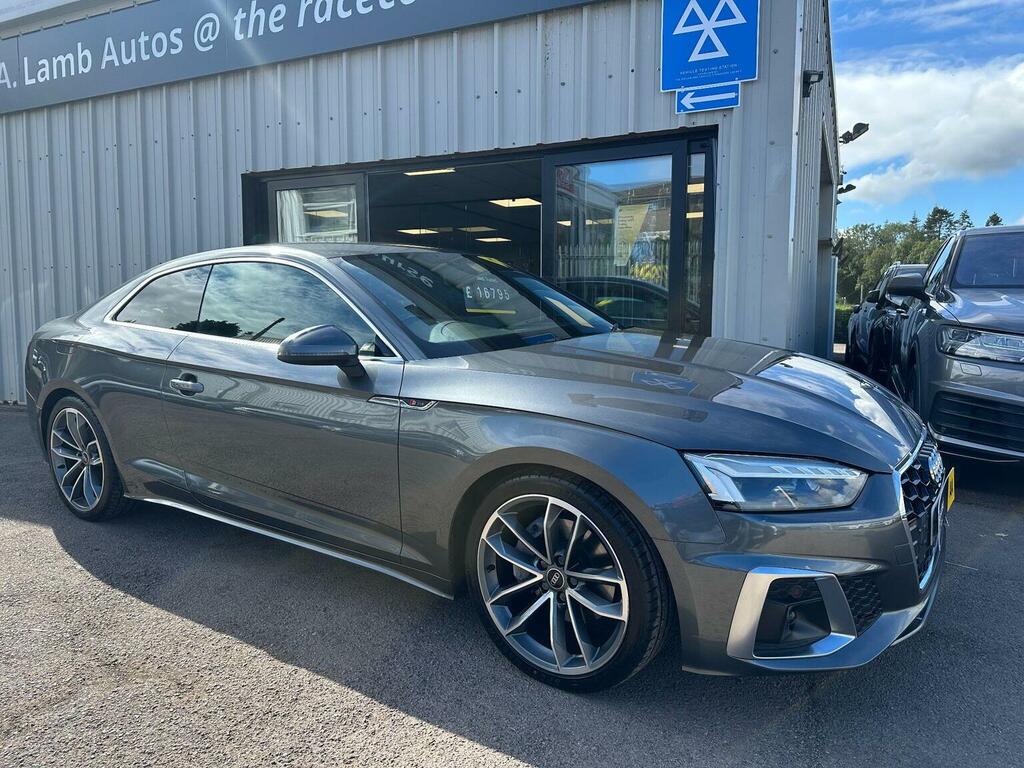 Audi A5 2.0 Tfsi 40 S Line S Tronic Euro 6 Ss Grey #3