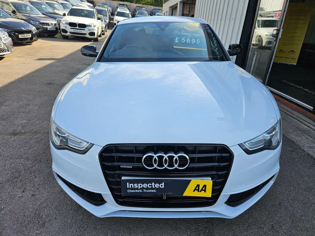 Audi A5 2.0 Tdi Black Edition Sportback Quattro Euro 5 S White #2