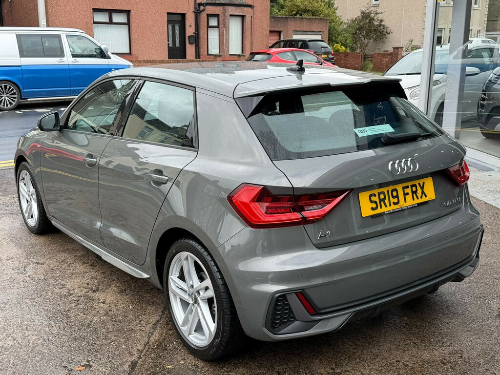 Audi A1 1.0 Tfsi 30 S Line Sportback Euro 6 Ss Grey #4
