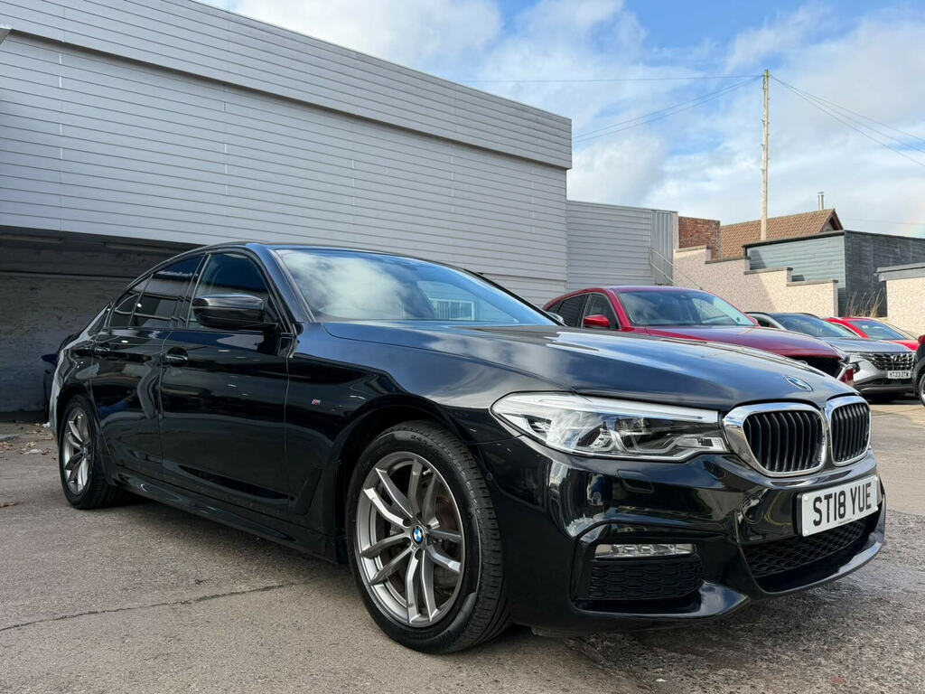 BMW 5 Series 2.0 520D M Sport Xdrive Euro 6 Ss Black #2