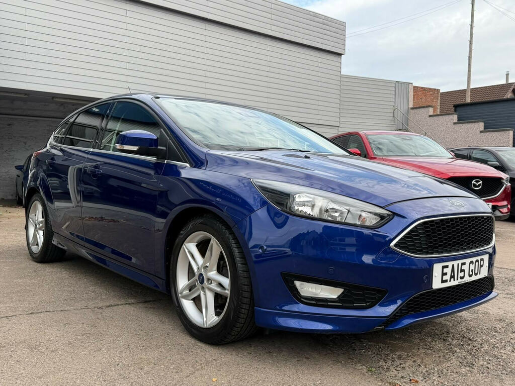 Ford Focus 1.0T Ecoboost Zetec S Euro 6 Ss Blue #2