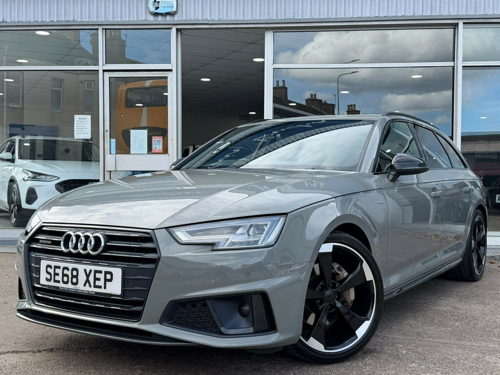 Audi A4 Avant 2.0 Tdi 40 Black Edition S Tronic Quattro Euro 6 Grey