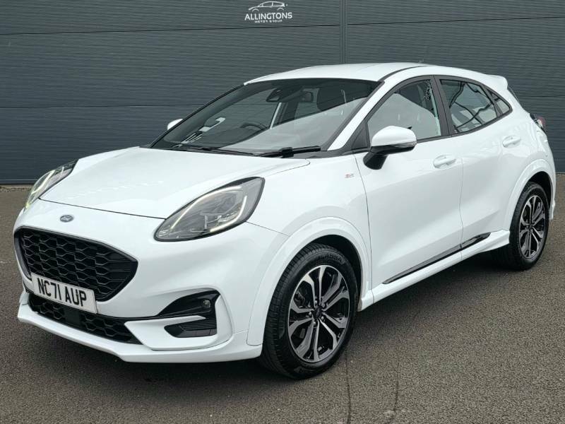 Ford Puma 1.0 Ecoboost Hybrid Mhev St-line White #4