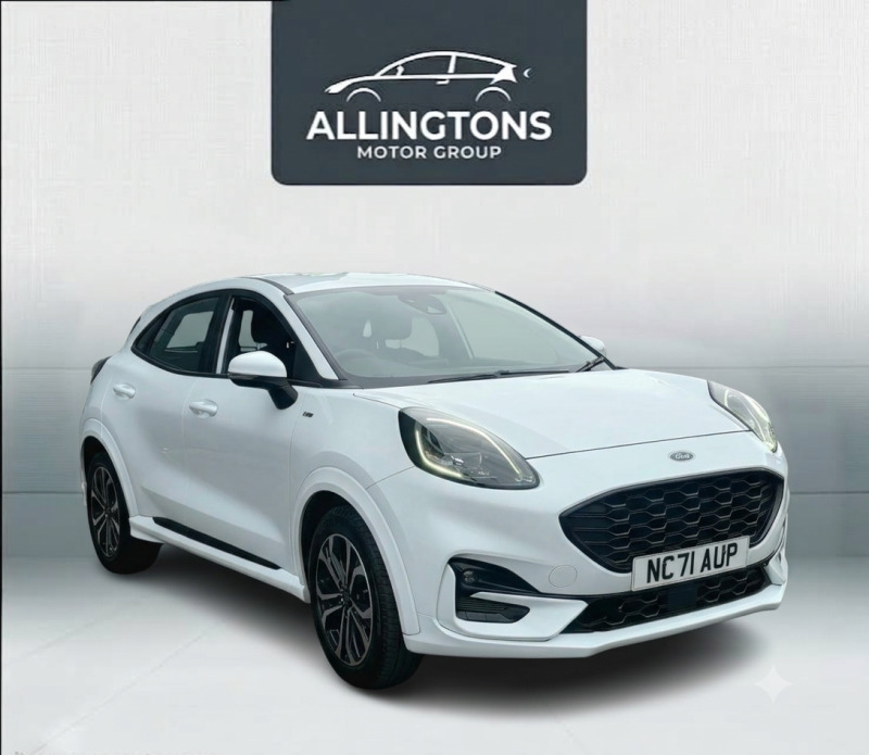 Ford Puma 1.0 Ecoboost Hybrid Mhev St-line White