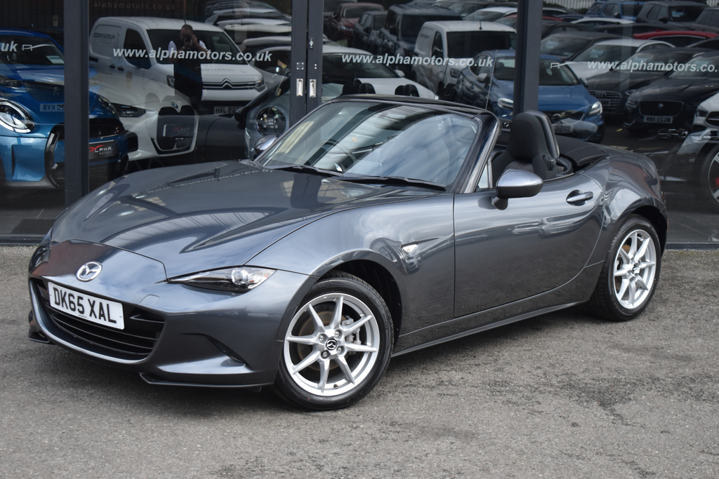 Mazda MX-5 1.5 Skyactiv-g Se-l Nav Convertible Man Grey #4