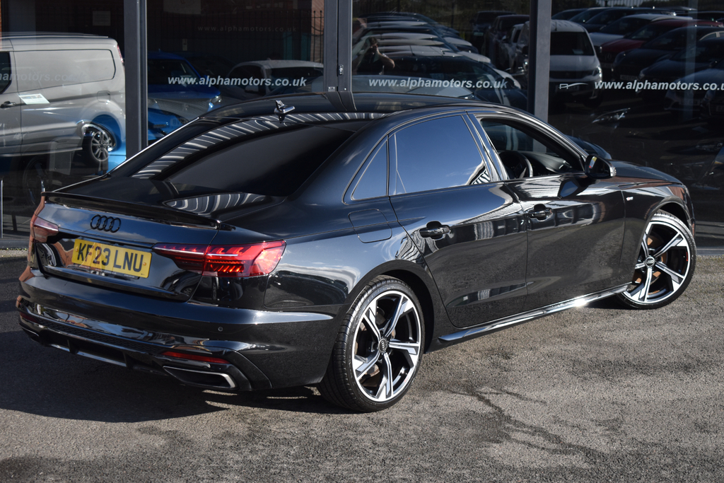 Audi A4 2.0 Tfsi 35 Black Edition Saloon S Tron Black #2