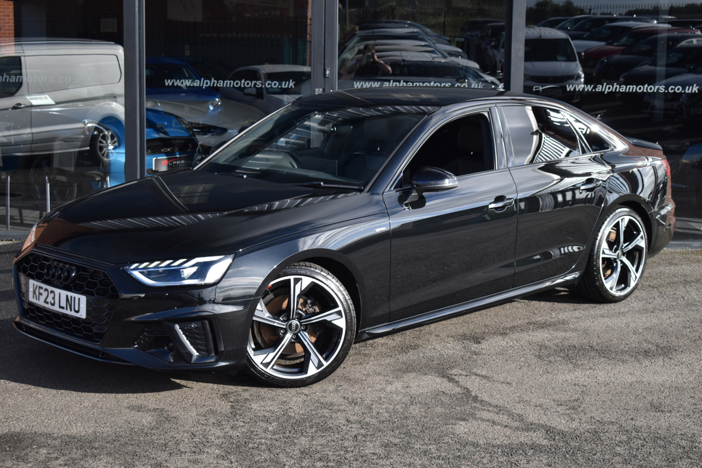 Audi A4 2.0 Tfsi 35 Black Edition Saloon S Tron Black #4