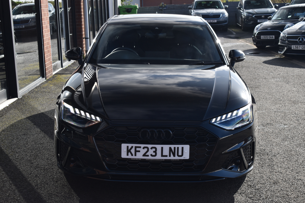 Audi A4 2.0 Tfsi 35 Black Edition Saloon S Tron Black #3