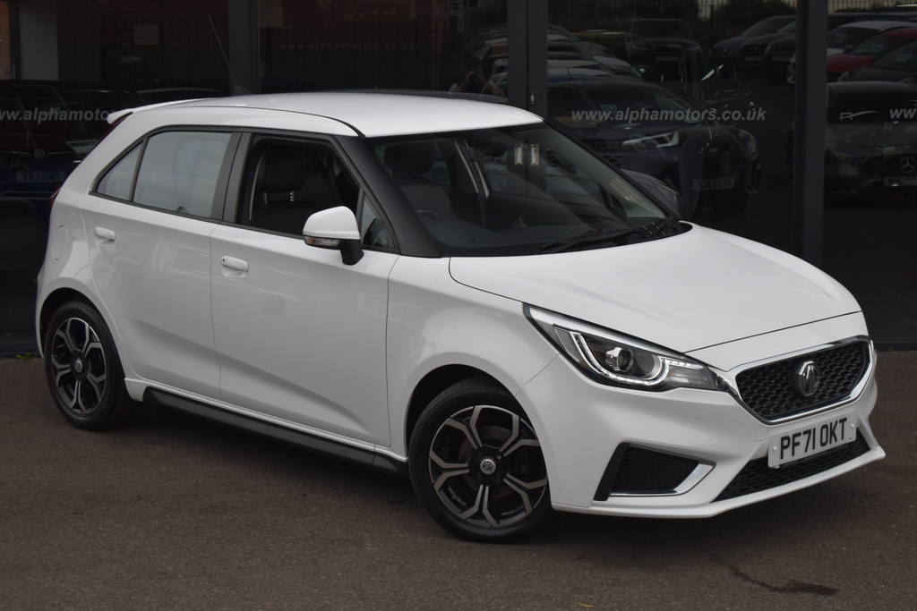 MG MG3 1.5 Vti-tech Exclusive Nav Hatchback Ma White