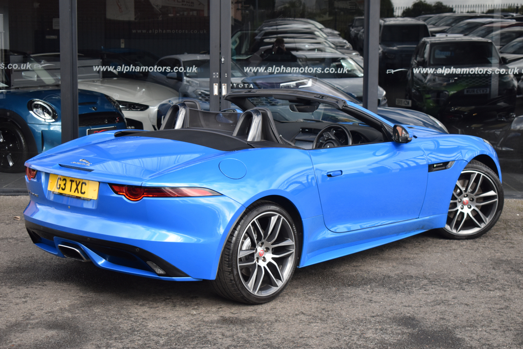 Jaguar F-Type 2.0I Gpf R-dynamic Convertible Eur Blue #5