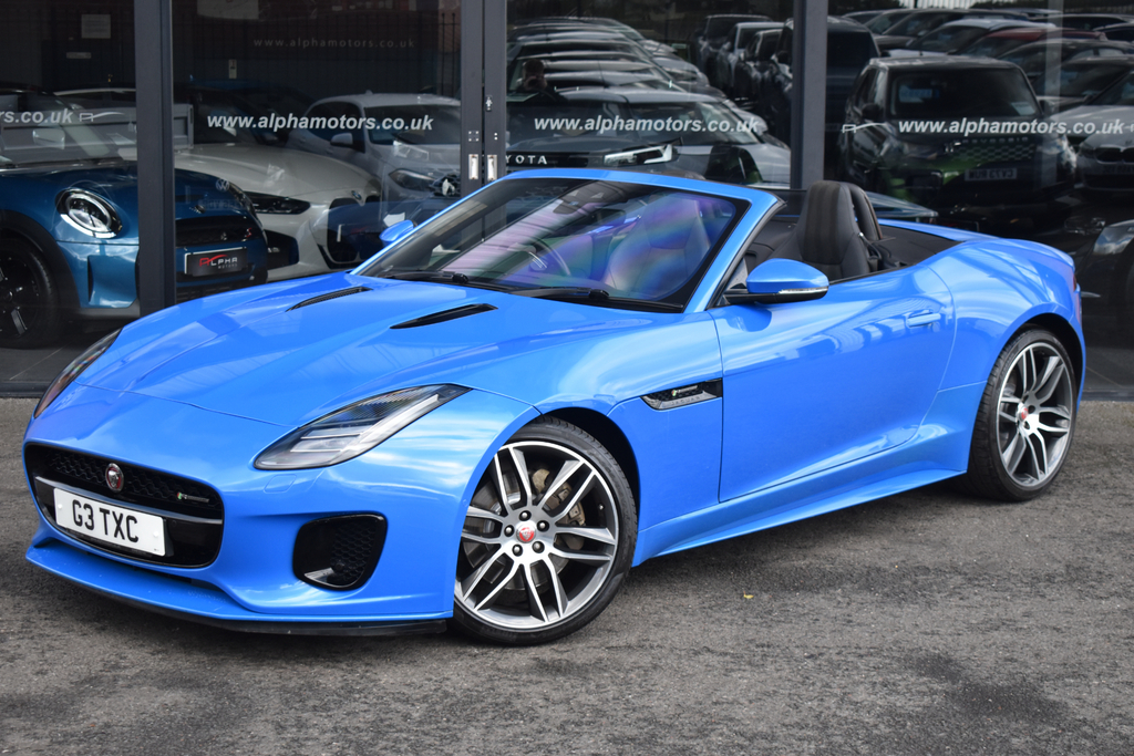 Jaguar F-Type 2.0I Gpf R-dynamic Convertible Eur Blue #4