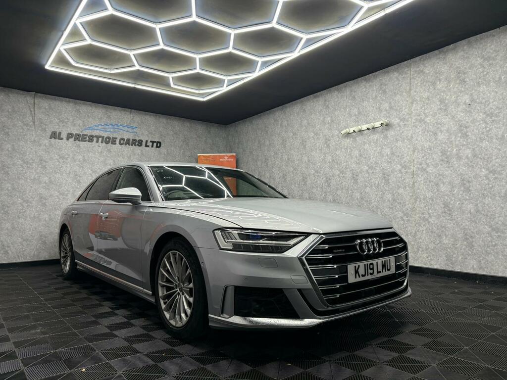 Audi A8 3.0 Tdi V6 50 S Line Tiptronic Quattro Euro 6 Ss Silver #5