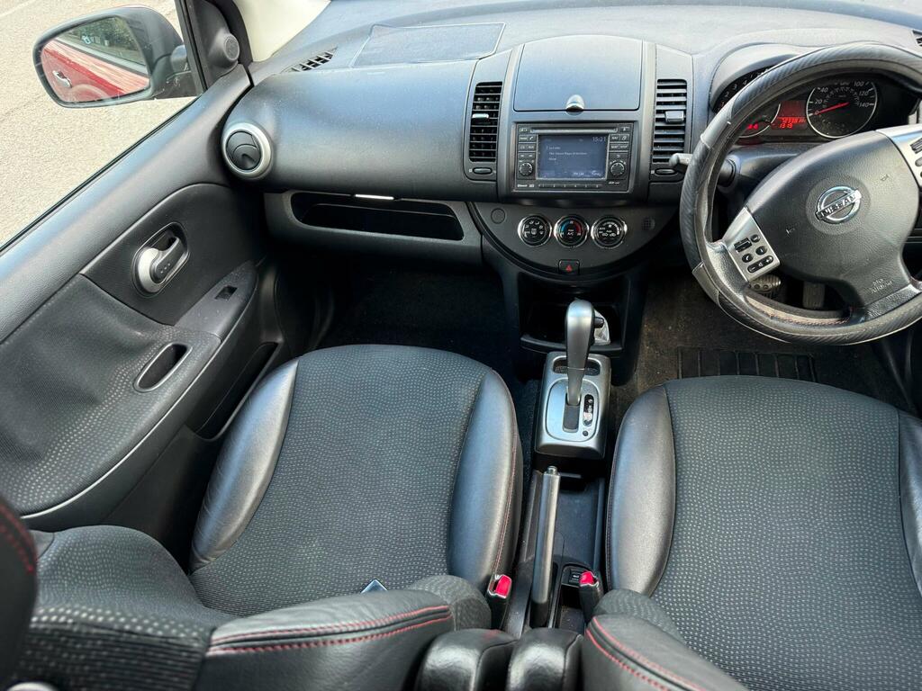 Nissan Note 1.6 16V Tekna Euro 5 Red #3