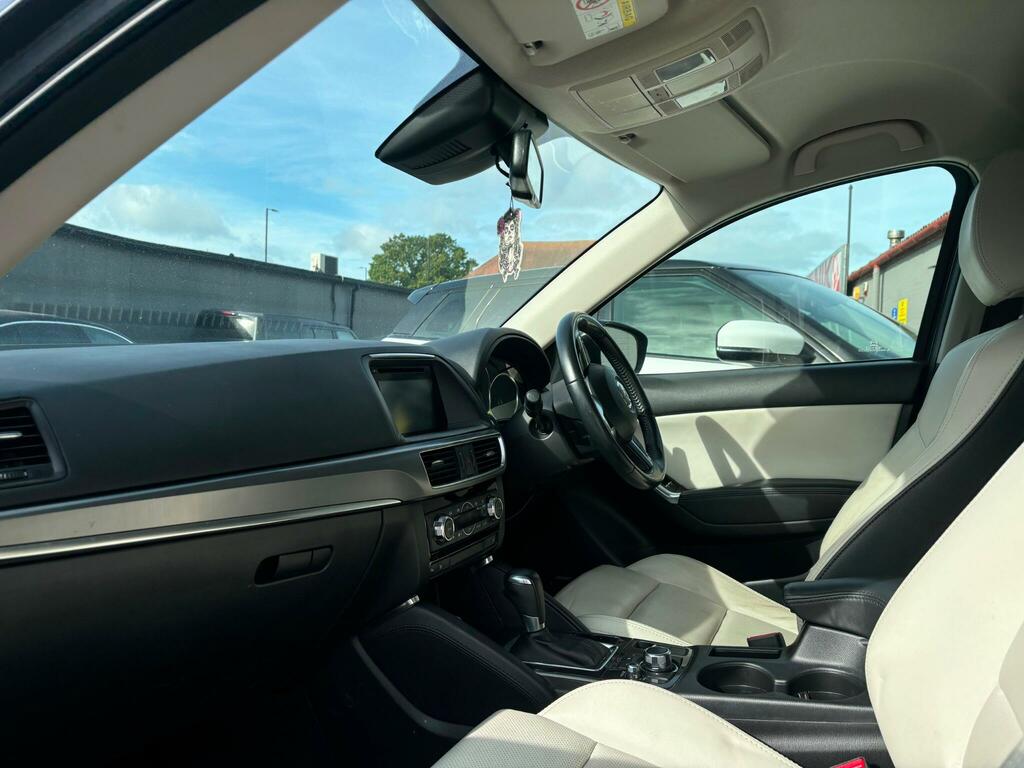 Mazda CX-5 2.2 Skyactiv-d Se-l Lux Nav Euro 6 S S White #8