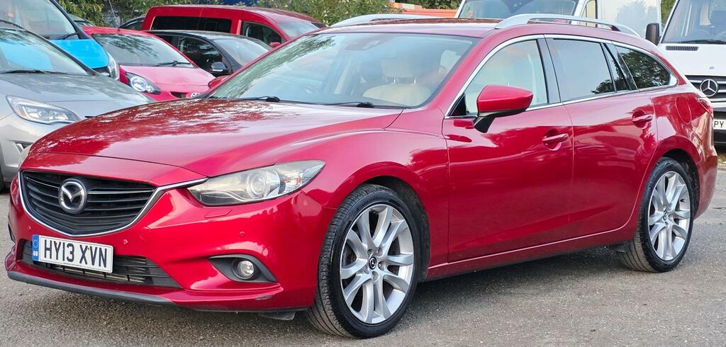 Mazda 6 2.2 Skyactiv-d Se-l Nav Tourer Euro 6 Ss White #4