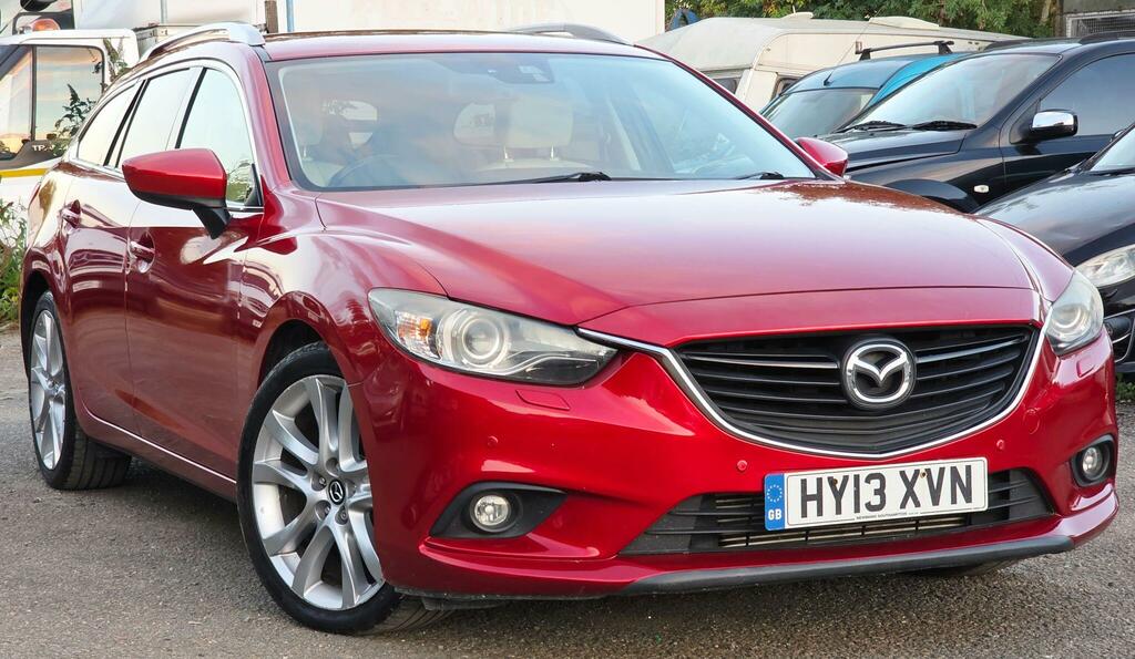 Mazda 6 2.2 Skyactiv-d Se-l Nav Tourer Euro 6 Ss White #33