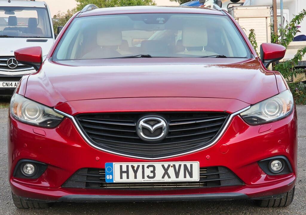 Mazda 6 2.2 Skyactiv-d Se-l Nav Tourer Euro 6 Ss White #5
