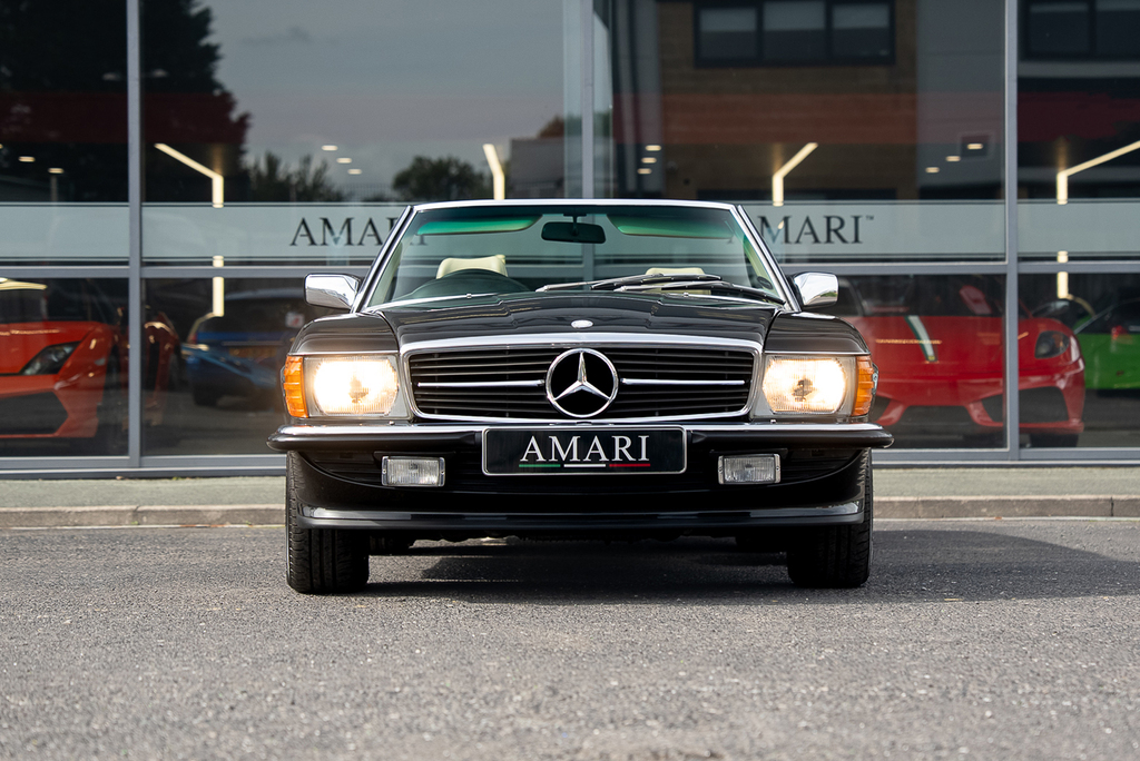 Mercedes-Benz SL Class V8 R107 Blue #6