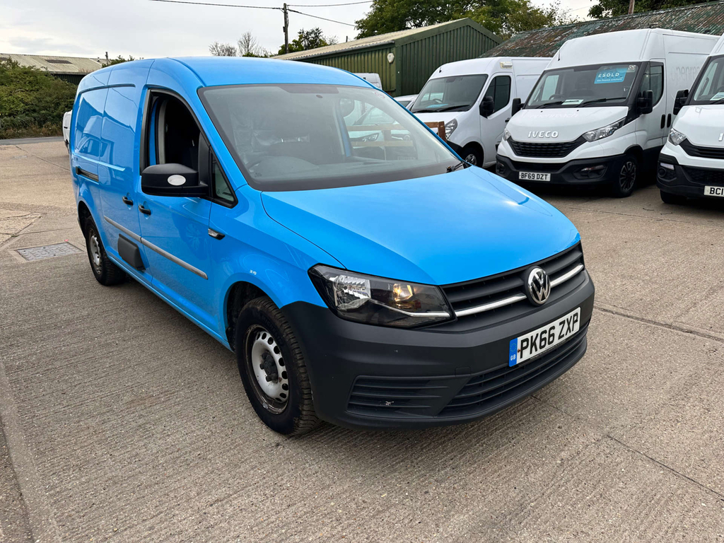 Volkswagen Caddy Maxi C20 Bluemotion Tech Startline Panel Van Man Blue #2