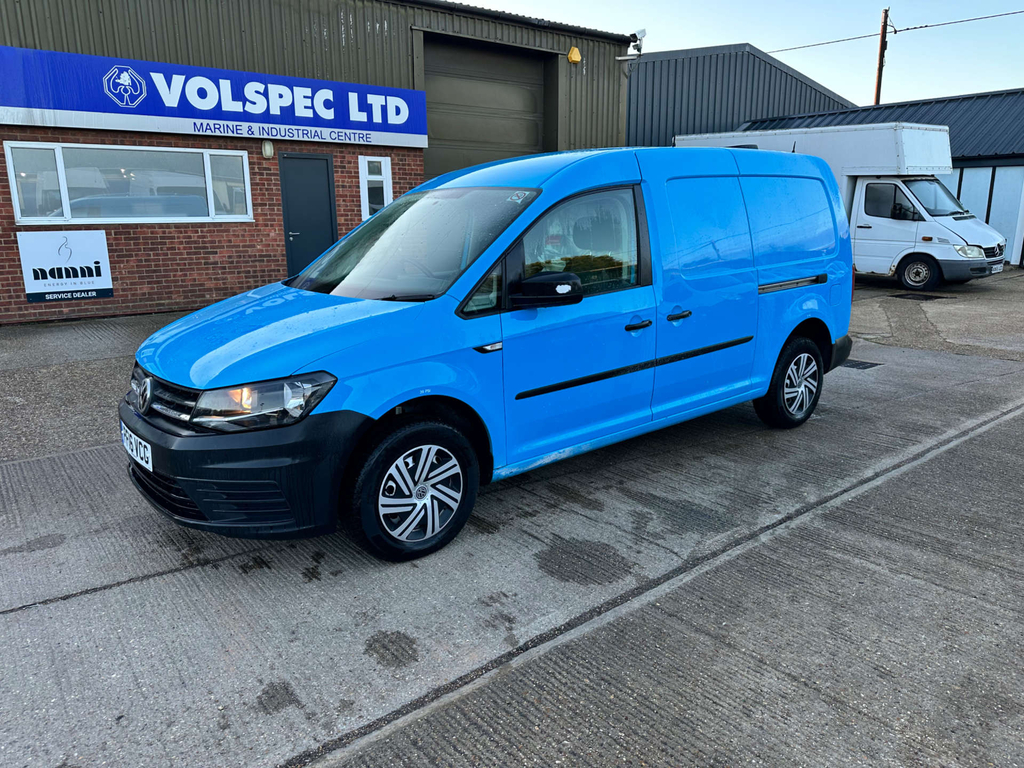 Volkswagen Caddy Maxi C20 Bluemotion Tech Startline Panel Van Man Blue #3
