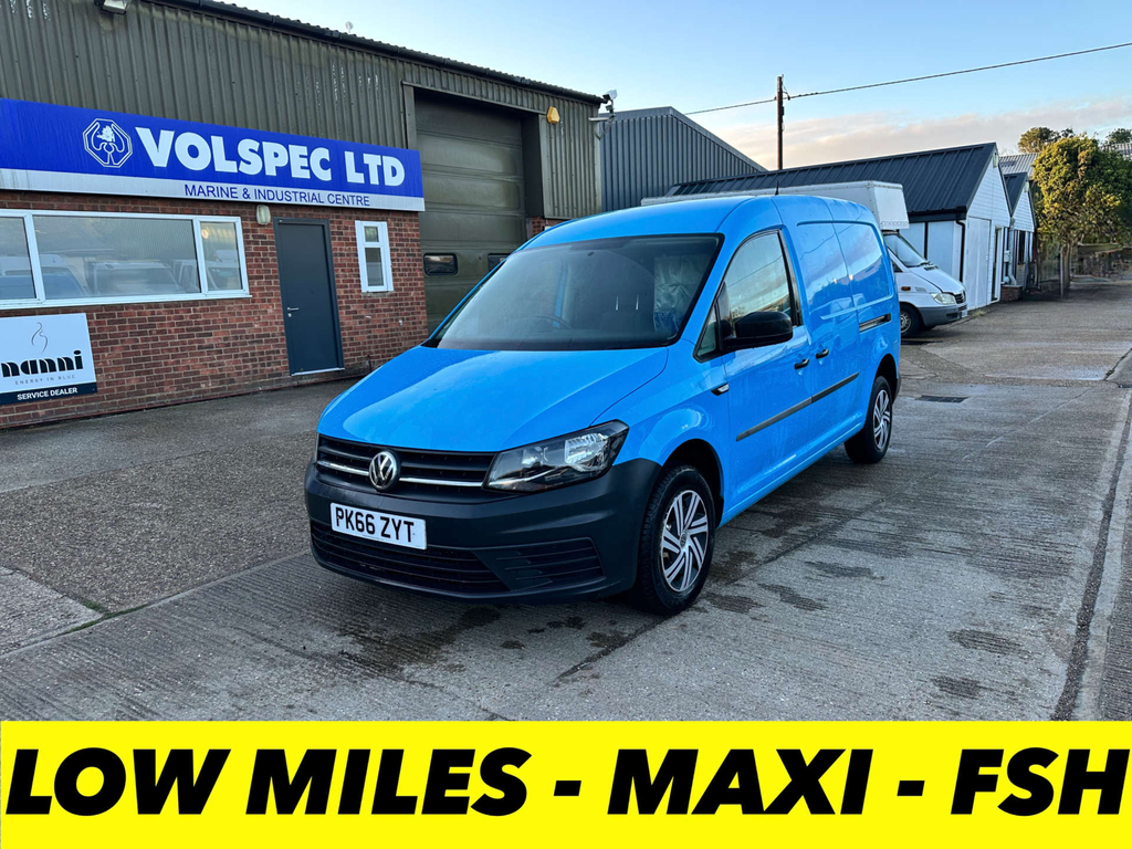 Volkswagen Caddy Maxi C20 Bluemotion Tech Startline Panel Van Man Blue