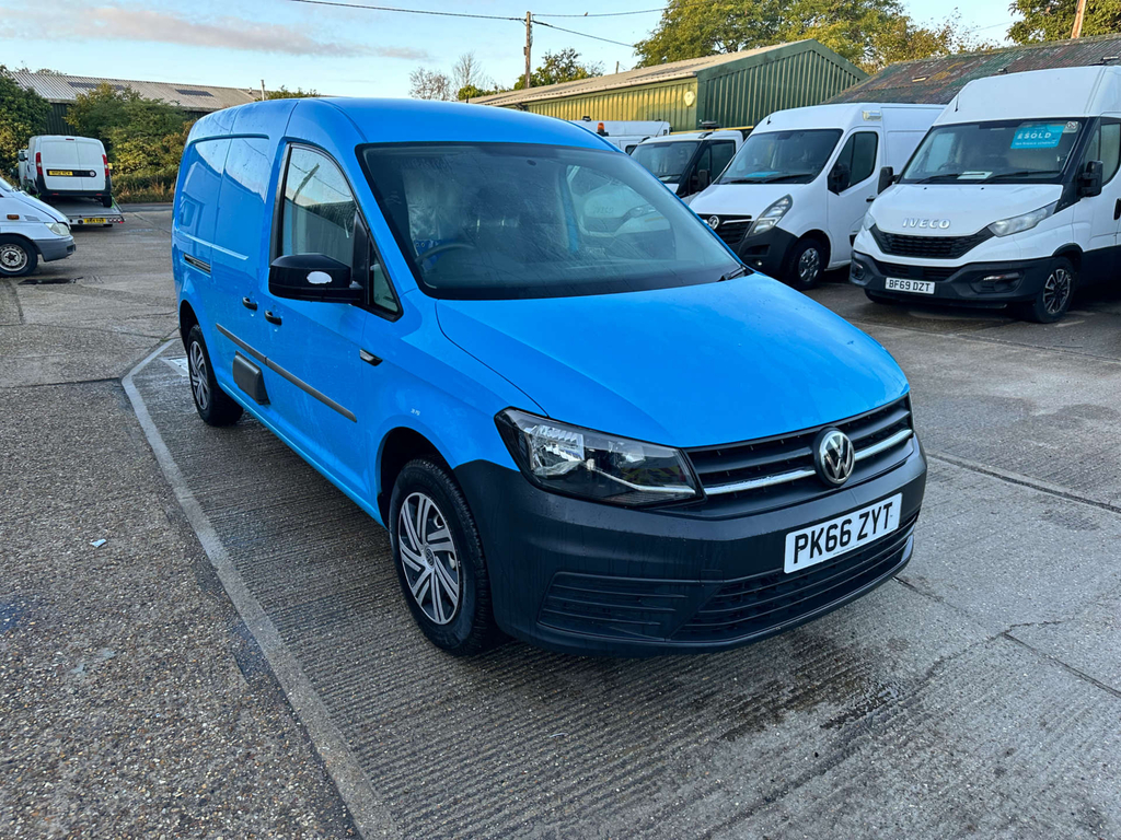 Volkswagen Caddy Maxi C20 Bluemotion Tech Startline Panel Van Man Blue #2