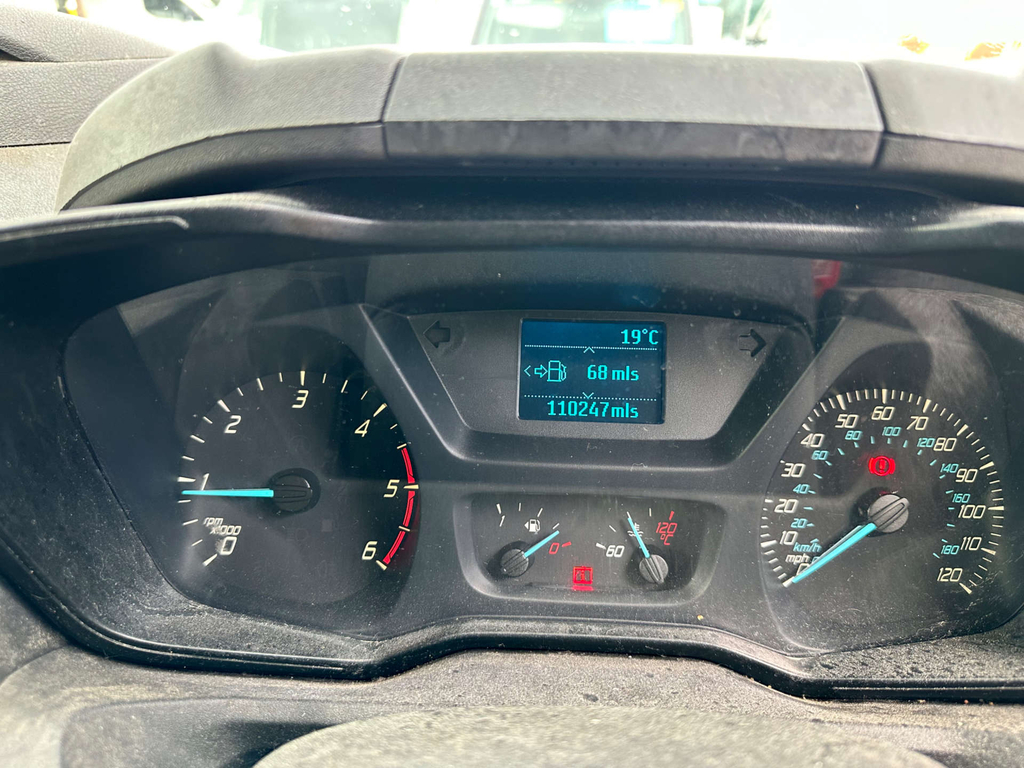 Ford Transit Custom Panel Van 2.0 350 Ecoblue Rwd L4 High Roof Euro 6 Silver #14