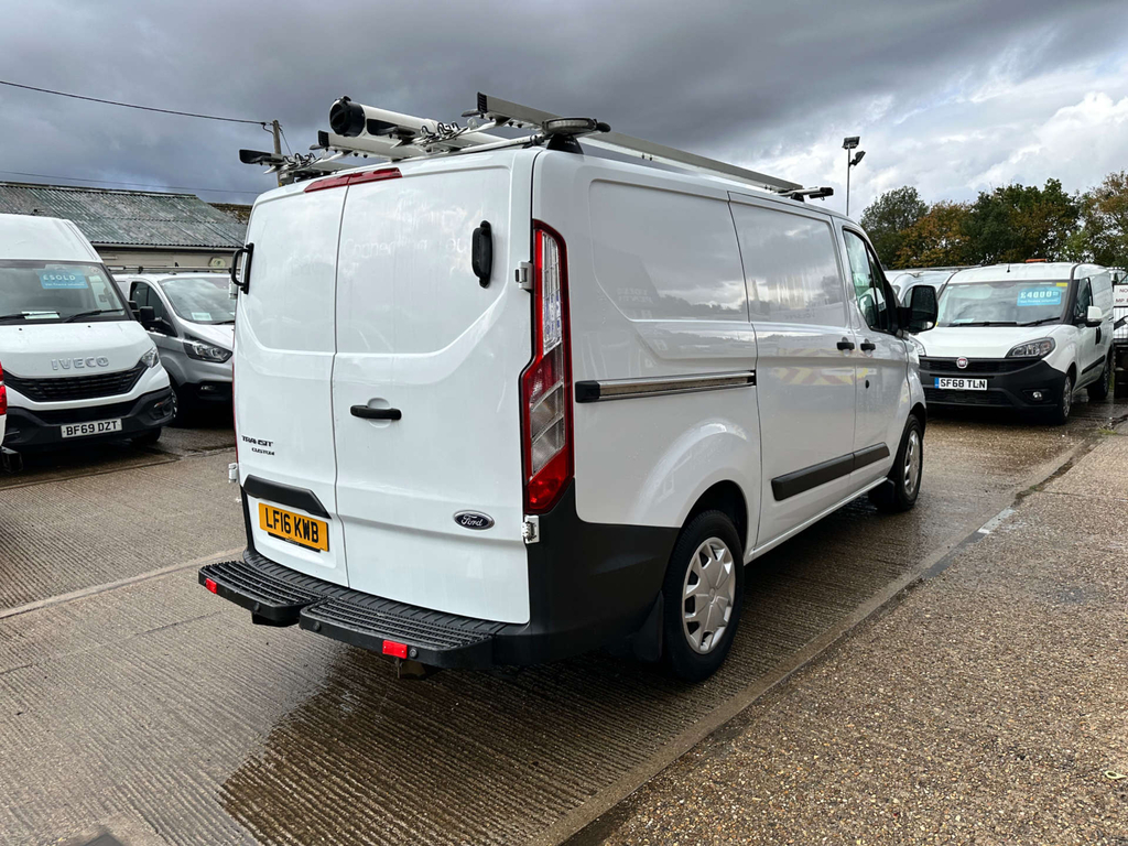 Ford Transit Custom Panel Van 2.0 350 Ecoblue Rwd L4 High Roof Euro 6 Silver #8