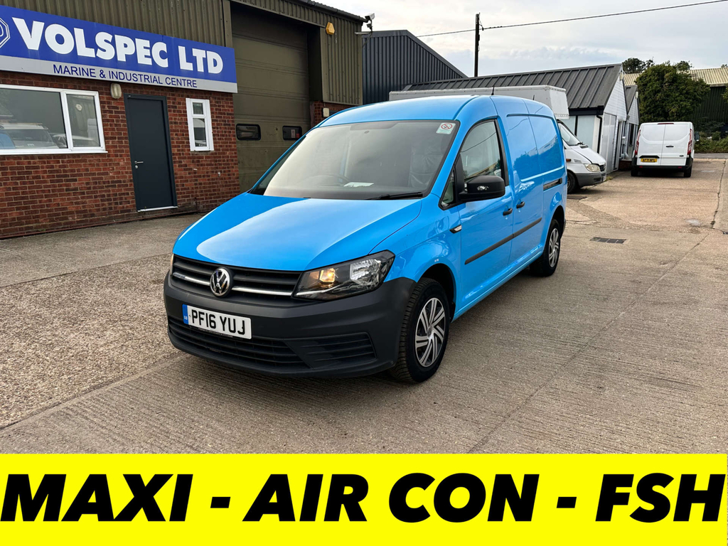 Volkswagen Caddy Maxi C20 Bluemotion Tech Startline Panel Van Man Blue