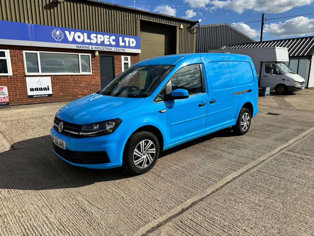 Volkswagen Caddy Maxi Mpv Blue #3