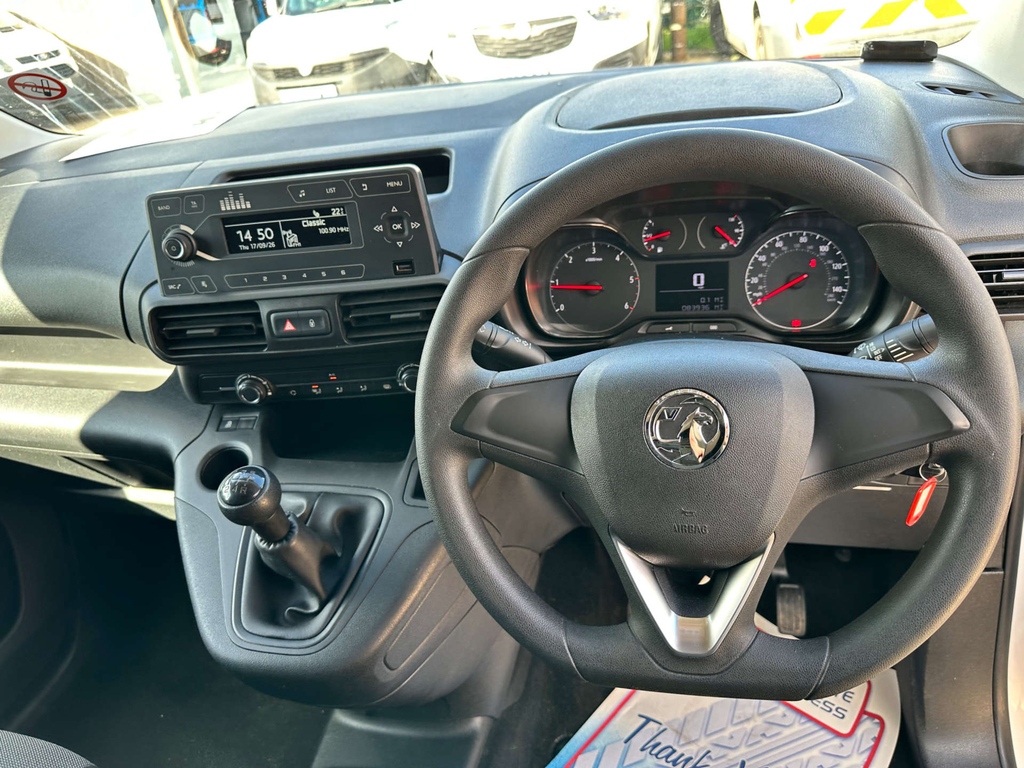 Vauxhall Combo 1.5 Turbo D 2000 Limited Edition Nav L1 H1 Euro 6 White #15