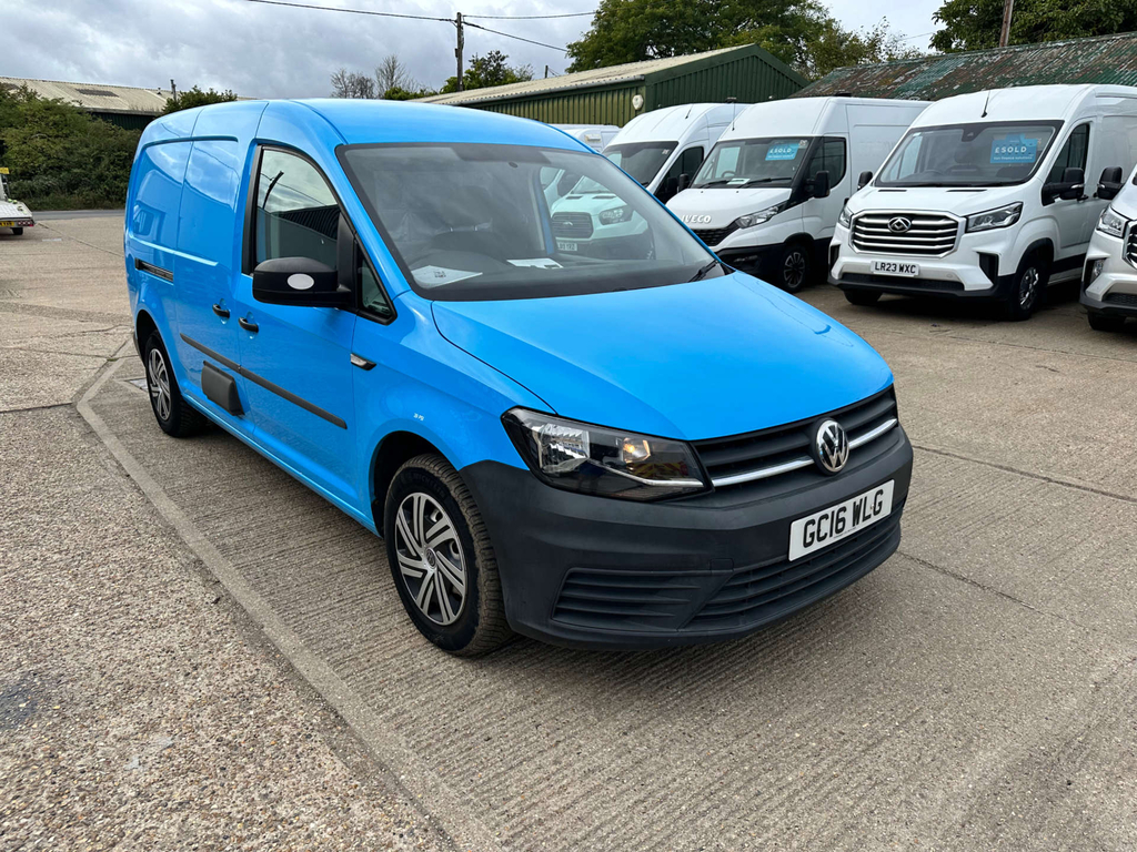 Volkswagen Caddy Maxi Mpv Blue #2
