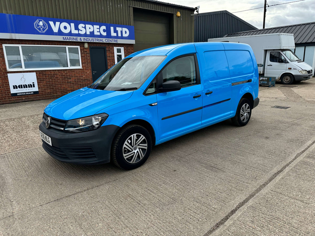 Volkswagen Caddy Maxi Mpv Blue #3