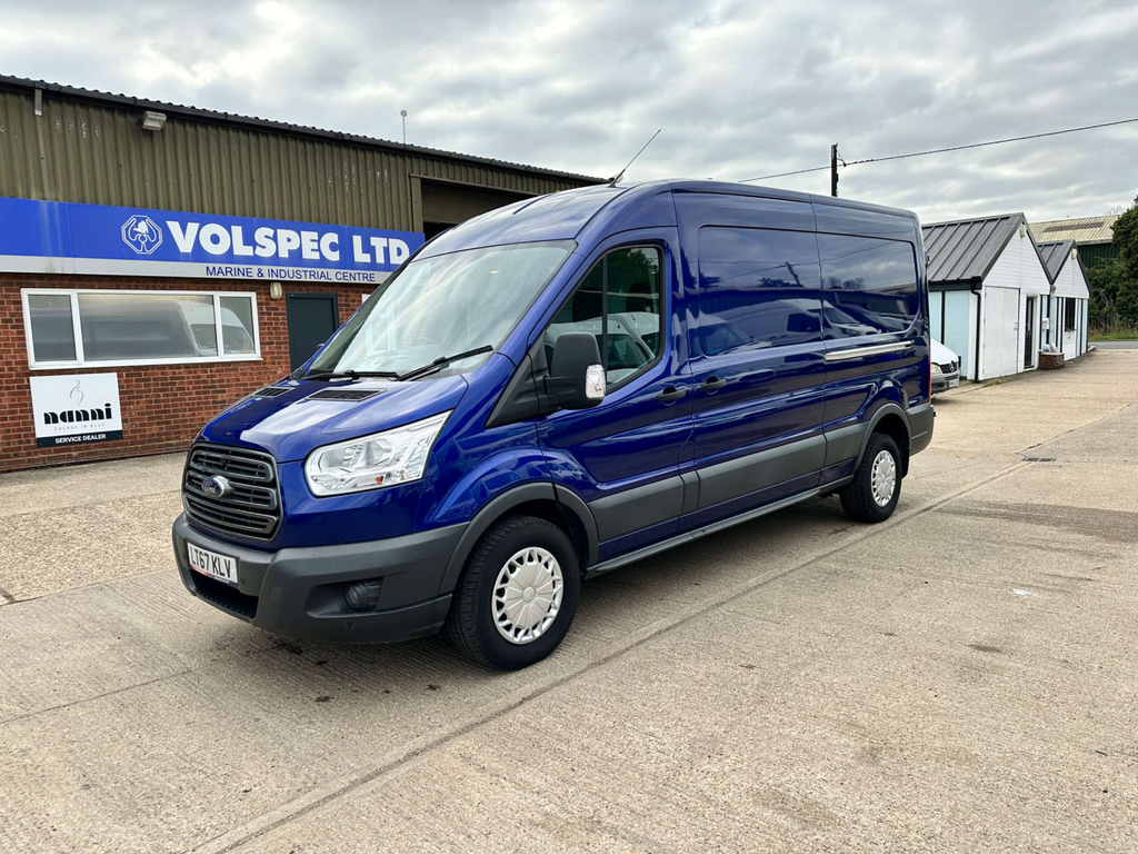 Ford Transit Custom 350 Ecoblue Panel Van Fwd L3 H2 Euro Blue #3